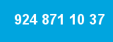 924 871 10 37 924 871 10 37